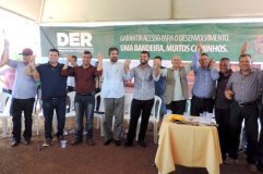 Maurão participa de inauguração de ponte no rio Machadinho