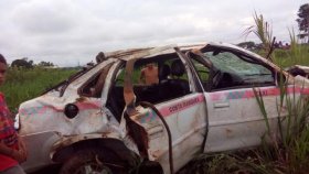 São Francisco: Capotamento mata uma pessoa na BR 429