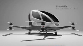 Empresa anuncia primeiro drone que transporta uma pessoa