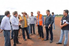 Governo anuncia pavimentação da pista do aeroporto de Rolim de Moura