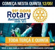 Confira a tabela da Copa Rotary Rolim Credi