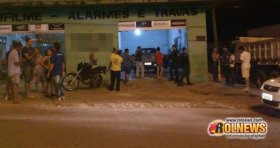 Homem de 33 anos sofre tentativa de homicídio dentro de uma loja de som em...