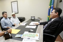 Maurão se reúne com prefeito e vereador de Alta Floresta do Oeste