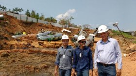 Crea-RO realiza vistoria técnica em área que desmoronou em Porto Velho