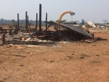 LCP desocupa fazenda em Seringueiras e deixa tudo destruído -
