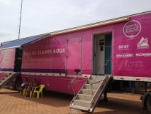 Carreta do Hospital de Câncer fará exames de mamografia em Cacoal