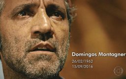Corpo do ator Domingos Montanger é enterrado em cemitério de São Paulo