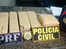 Jovem é preso com 15 kg de maconha em Cacoal