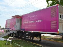 Mulheres recebem exames gratuitos de mamografia em Cacoal