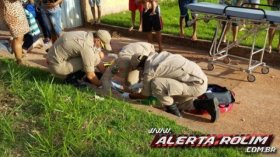 Rolim de Moura: Carro atinge três pessoas e uma delas morre no local