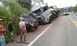 Grave acidente entre Ji-Paraná e Ouro Preto na BR-364