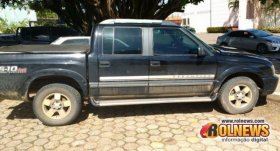 S10 é roubada na zona rural de Cacoal é localizada em Ji-Paraná