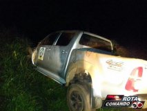 Veículo Oficial da Prefeitura de São Francisco capota na RO 377