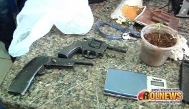 Acusados de tráfico são presos com droga em Cacoal