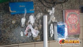 PM cumpre mandado de busca e apreende acusada de tráfico