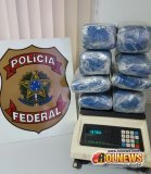 PF apreende 30kg de maconha Skunk no aeroporto de Porto Velho