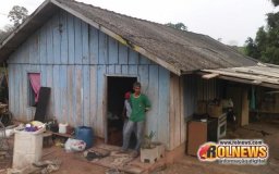 Família carente teve a casa furtada duas vezes em Cacoal
