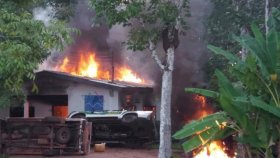 Garimpeiros incendeiam prédios do Ibama e do ICMbio em Humaitá