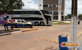 Cacoal: Ônibus colide em ciclista
