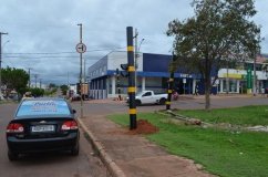 Novos semáforos começam a ser instalados em Rolim de Moura