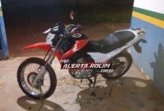 Nova Estrela: Motocicleta roubada é recuperada pela Polícia Militar