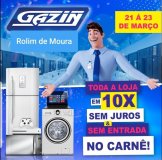 Promoção na Móveis Gazin Toda a loja em 10 vezes sem juros 
