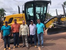 Rolim: Secretaria de Agricultura recebe motoniveladora