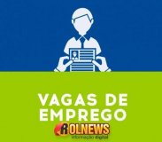 Vaga de emprego para Alta Floresta 