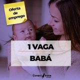 Conectinove Empregos: Há vaga de emprego para babá