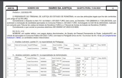 Aprovados em concurso do TJRO são nomeados