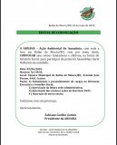 Edital de convocação da ARUANA 