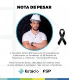 Faculdade Estácio/FSP emite nota de pesar pelo falecimento do acadêmico...