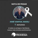 Nota de pesar pelo falecimento José Vantuil Maioli “ Vando” da linha 188...