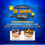 Rolim Net completa 15 anos de Rolim de Moura com prêmios a seus clientes