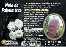 Nota de falecimento: Ivo Amélio Schio 