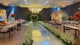 Evento na AABB de Rolim de Moura. Confira decoração de casamento