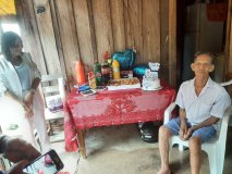 Paciente completa 105 anos e ganha festa de aniversário da UBS em Rolim de...