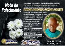 Nota de falecimento: Dimas Araújo Cavalcante 