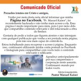 Página no Facebook, do pastor Maxuel Kaiser foi hackeada