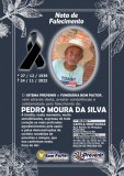 NOTA DE FALECIMENTO PEDRO MOURA DA SILVA
