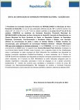 Edital de convenção do Republicanos- Novo Horizonte do Oeste