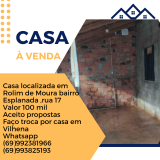 Rolim de Moura - Casa a venda 