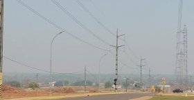 Queimadas impedem pouso de voo em Cacoal, vindo de Cuiabá 