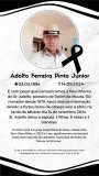 Nota de falecimento: Adolfo Ferreira Pinto Júnior