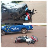 Feriado em Rolim de Moura é marcado dois acidentes de transito no período da...