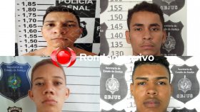 Quatro detentos fogem da Penitenciária Urso Panda em Porto Velho