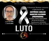 Nota de falecimento: Professor Alkimin