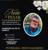 Nota de pesar: Aparecido da Silva Ângelo 