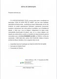 Edital de Convocação:  Assembléia Geral de Constituição da CASA DA SOPA...
