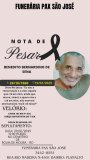 Nota de pesar: Benedito Bernardino de Sena